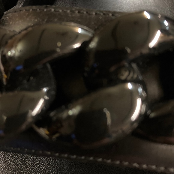 NWOT Vince Camuto Leather Kenendys Slide Sandals - Picture 11 of 13